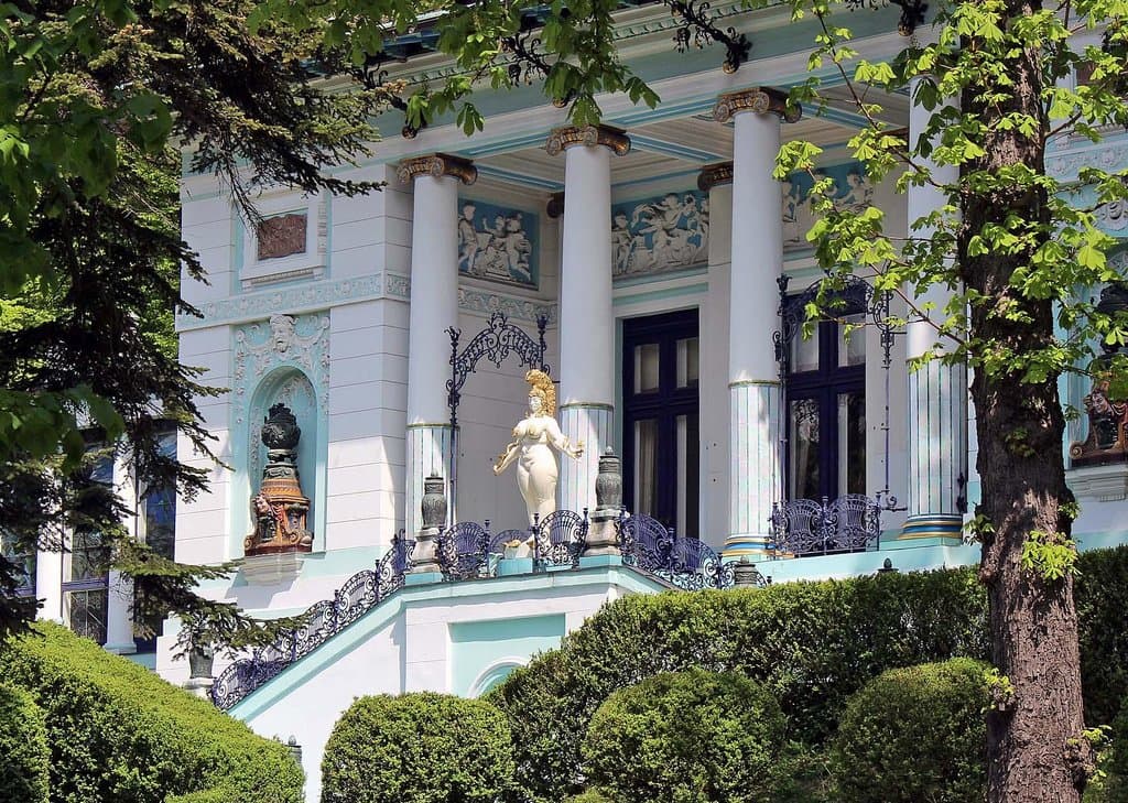 Villa von außen