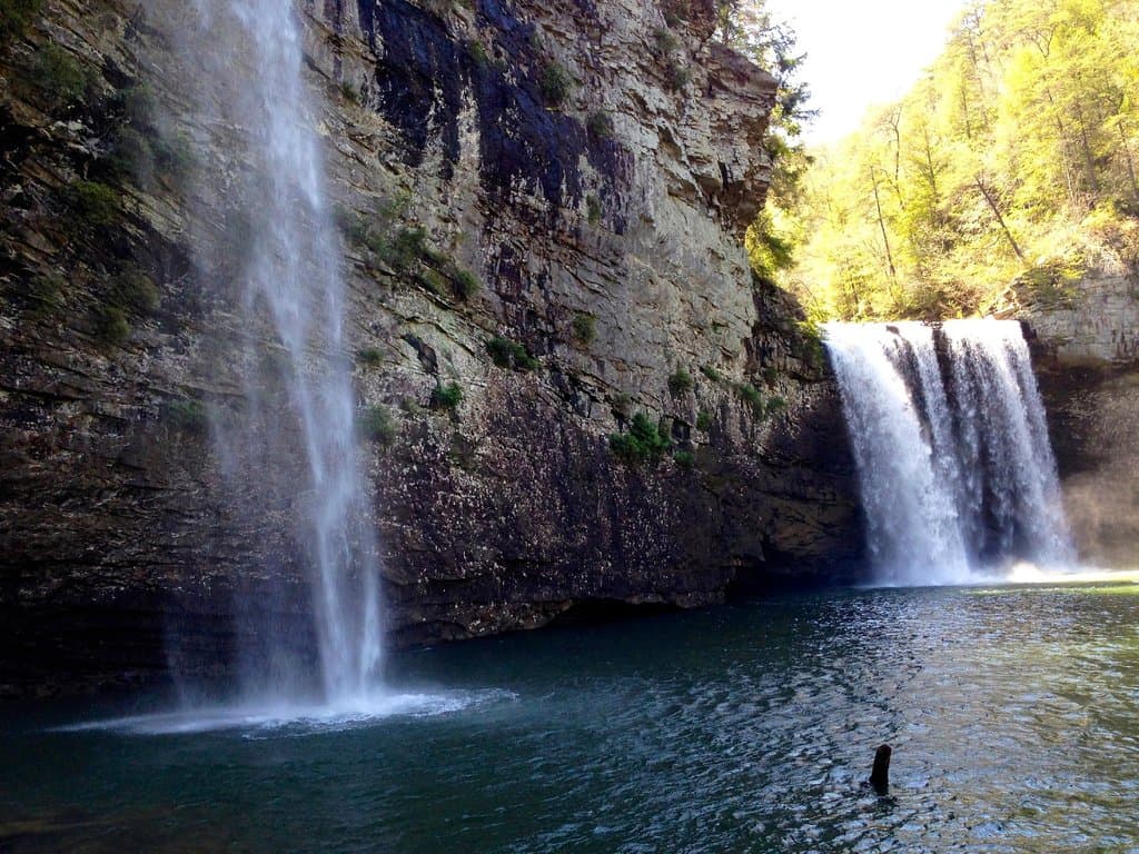 Cane Creek Falls (reach by Cable Trail)
