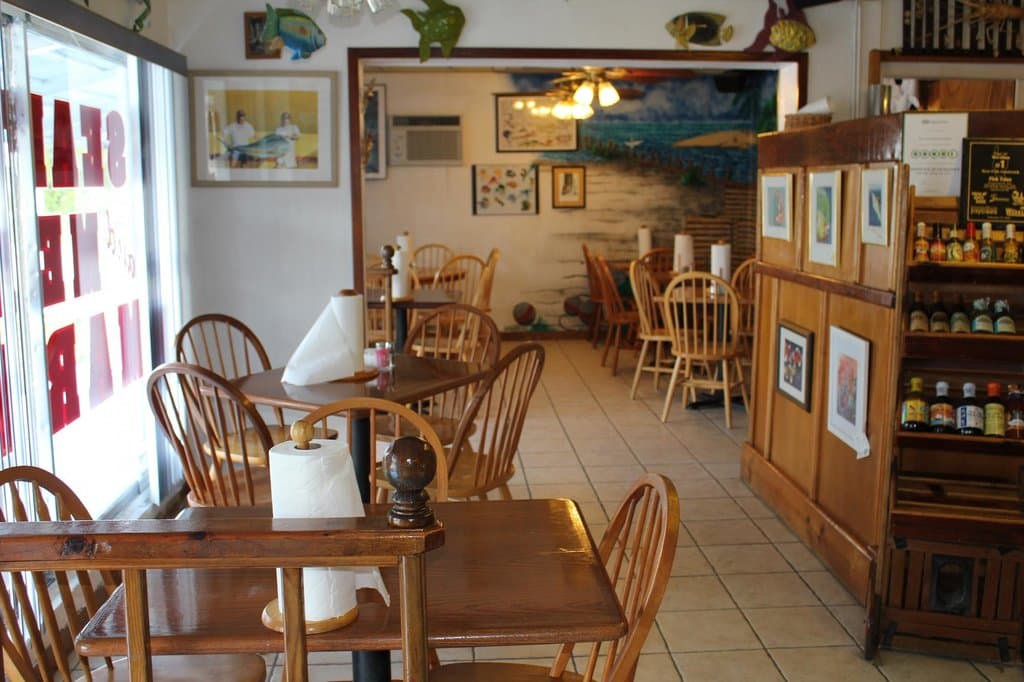 Our dining area...