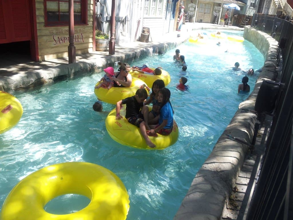 Lazy but very noisy river