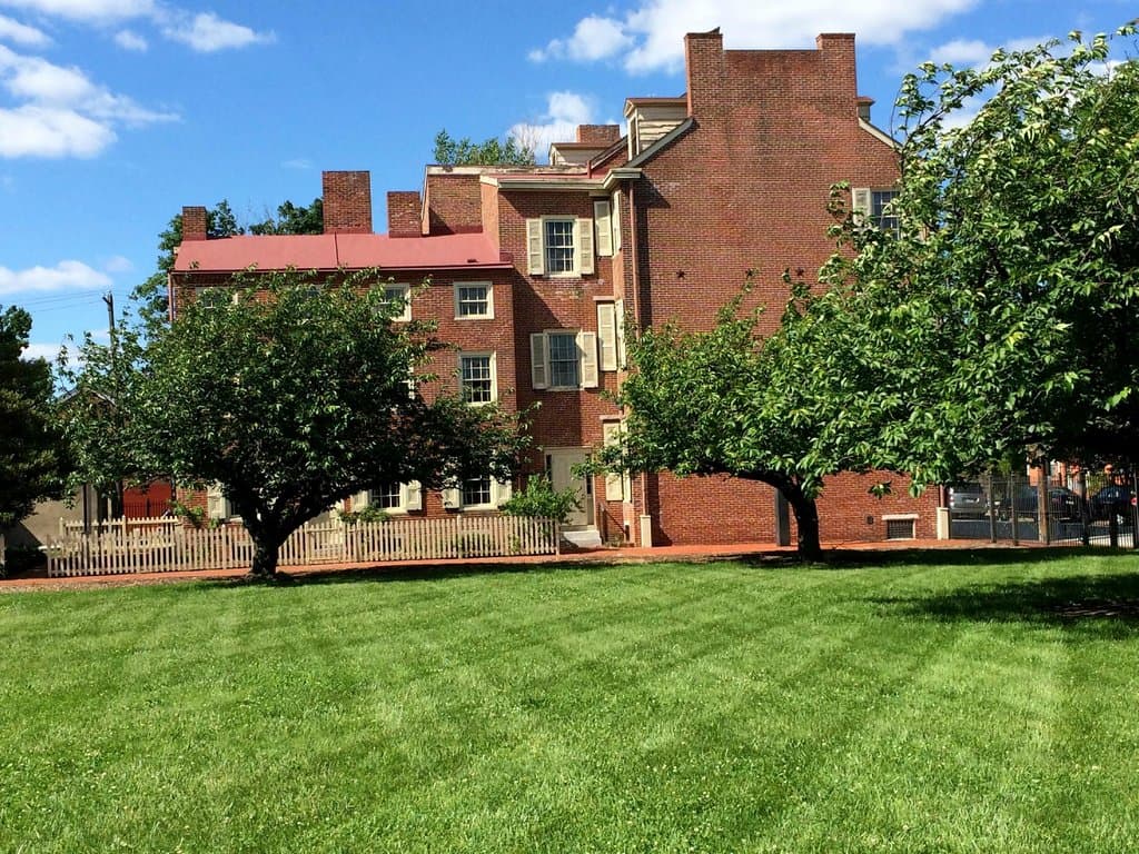 Side of house from Spring Garden Street