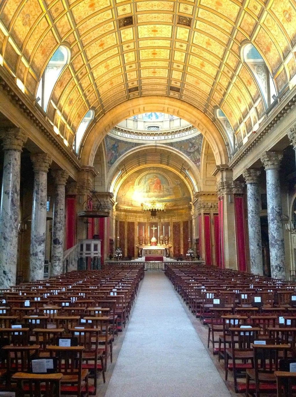 View of the Nave to the Chancel