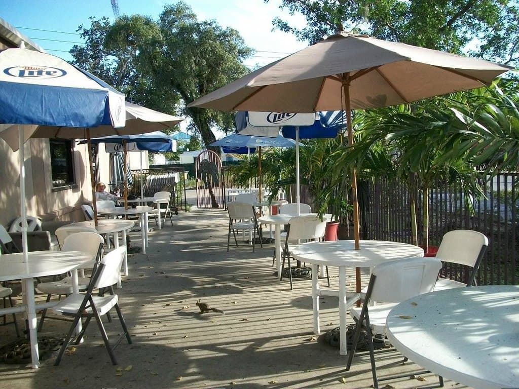 outdoor patio