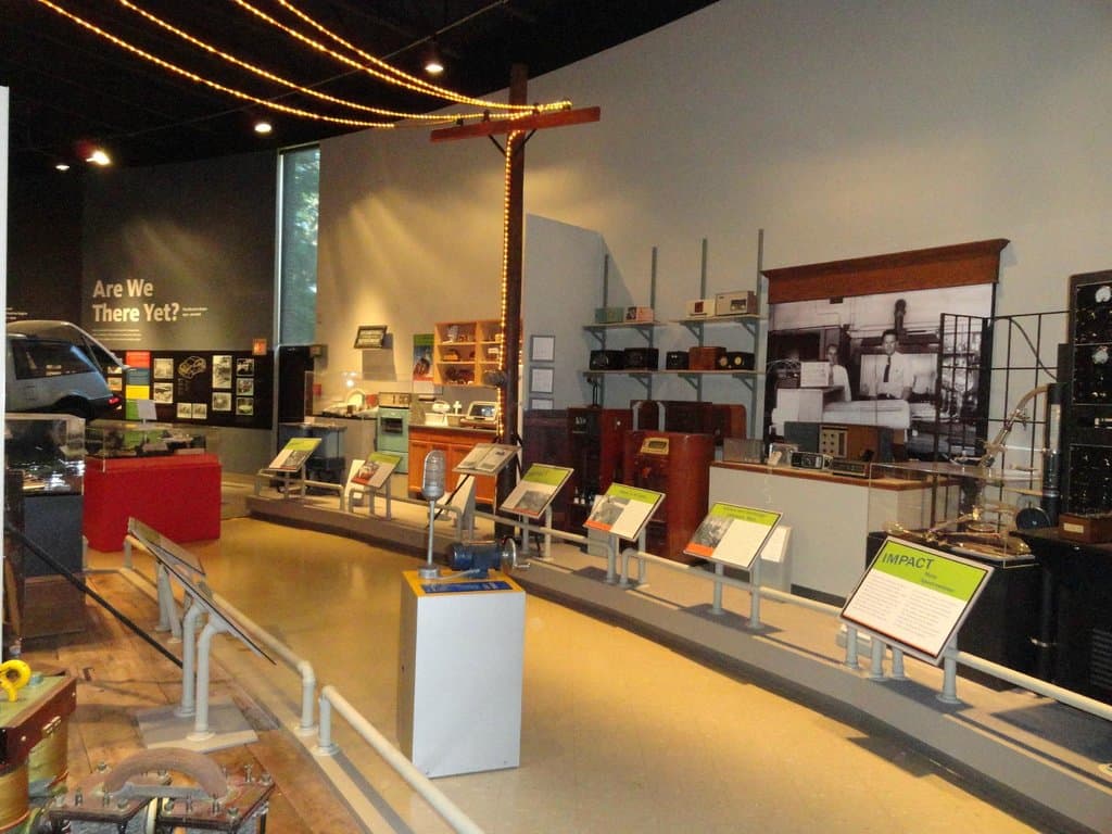Display of science produced locally.