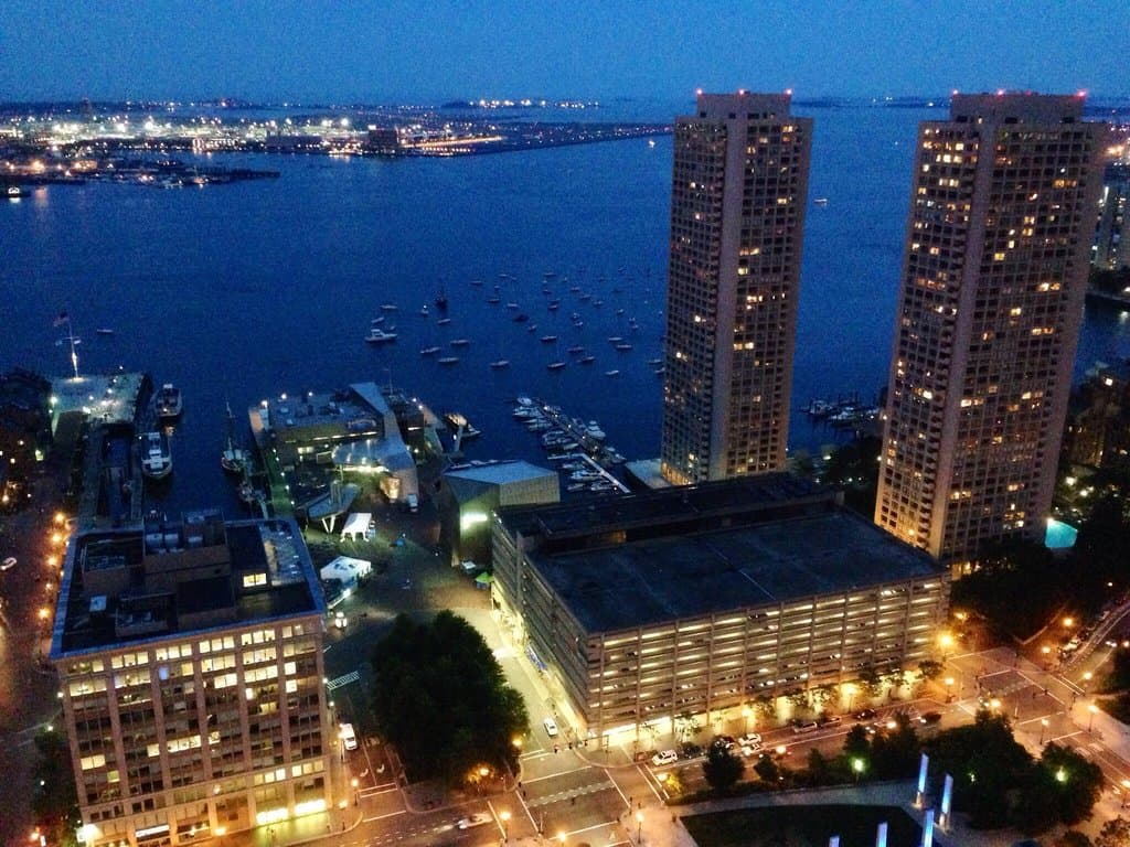 View from observation deck.