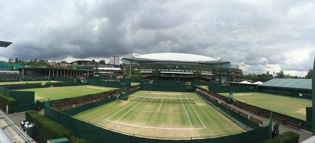 Centre Court and an adjacent court