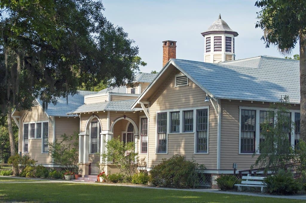 Barberville Central High School - circa 1919 - now a museum