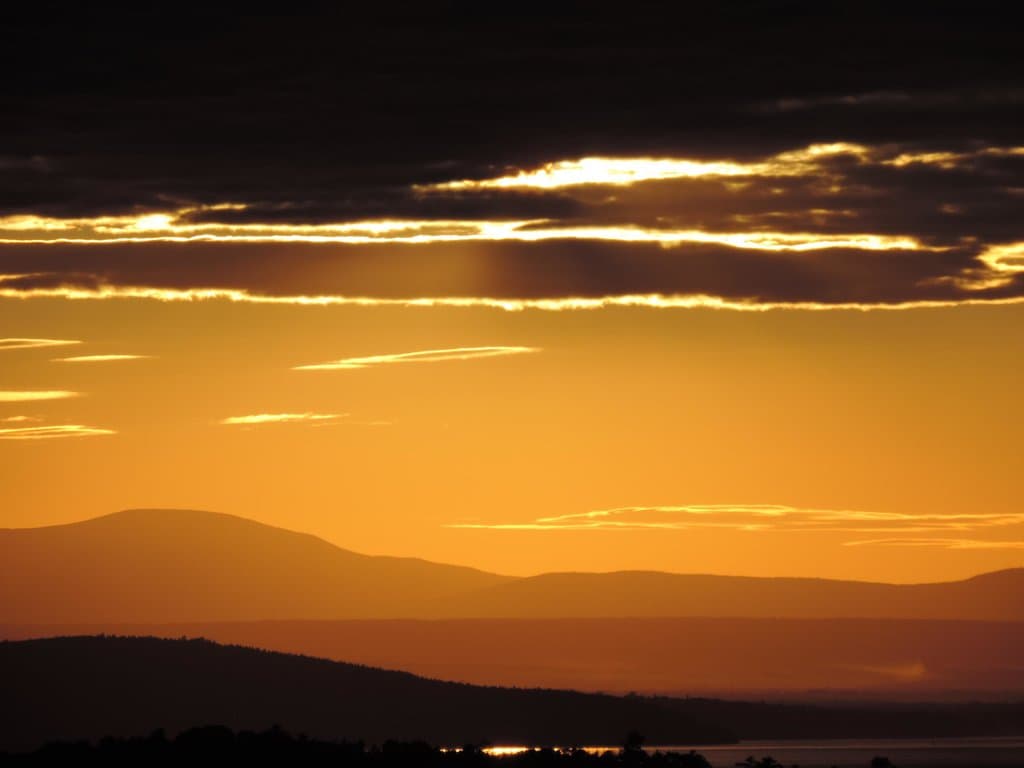 Overlook sunset