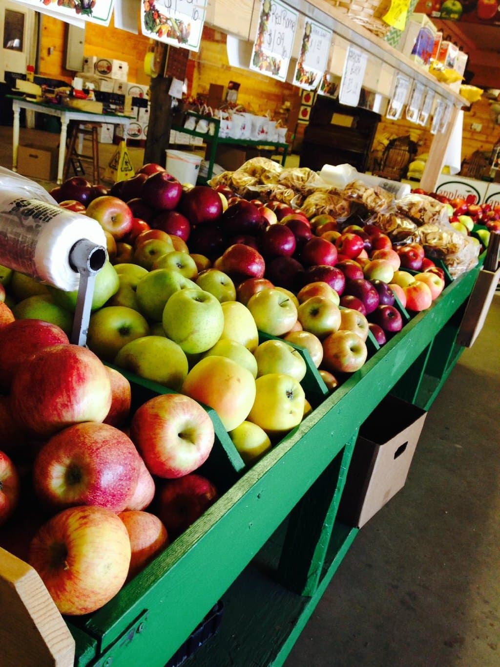 Apples on apples on apples