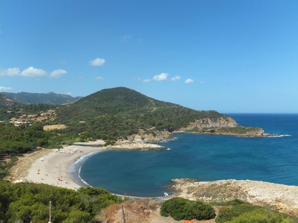 cala chia su portu