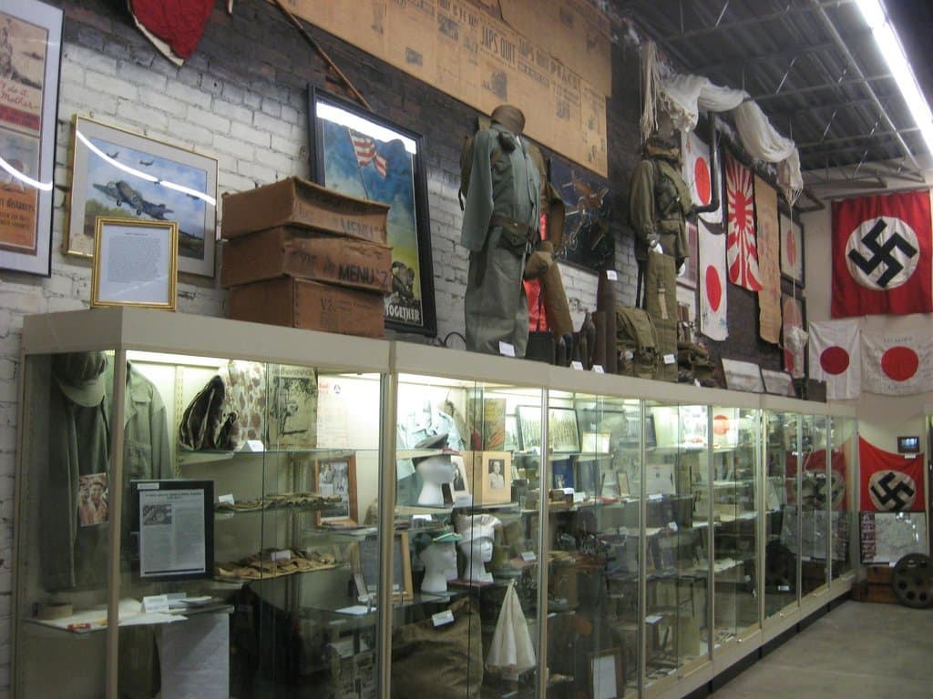 High ceilings in the back of the building give us more creative options for displays!