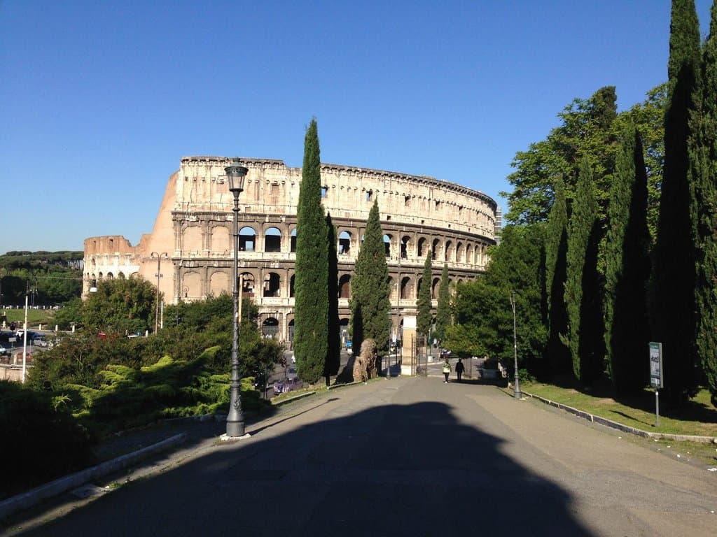 si vede il Colosseo
