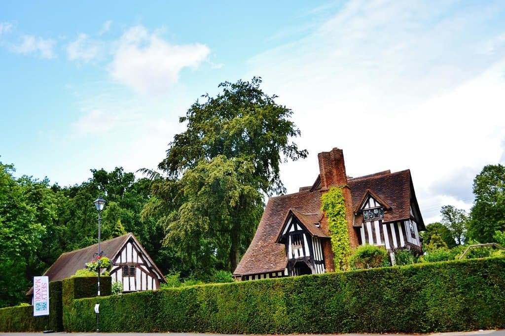 Outside Of Selly Manor House
