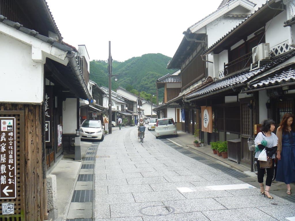 保存地区の町並みの様子