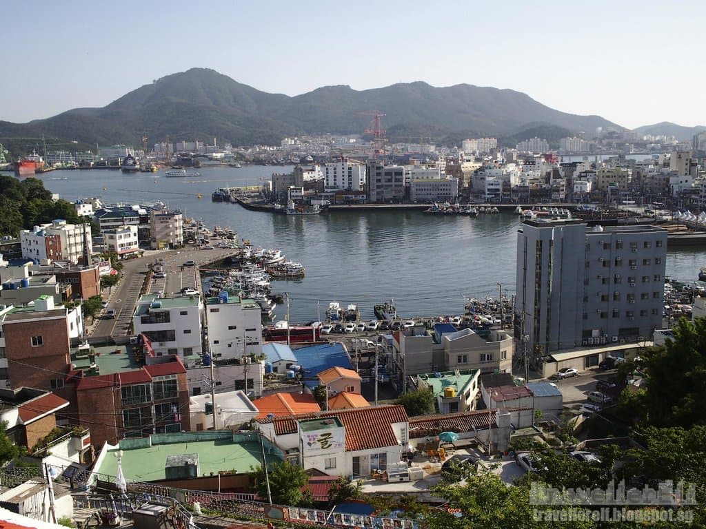 View from Dongpirang Mural Village