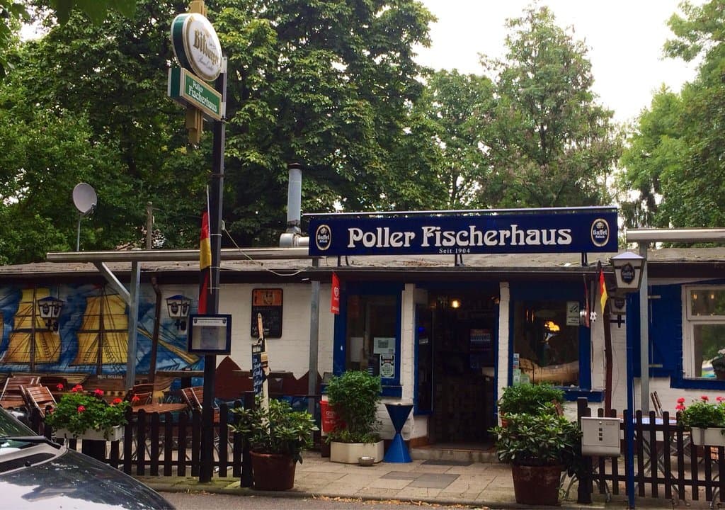 The entrance
