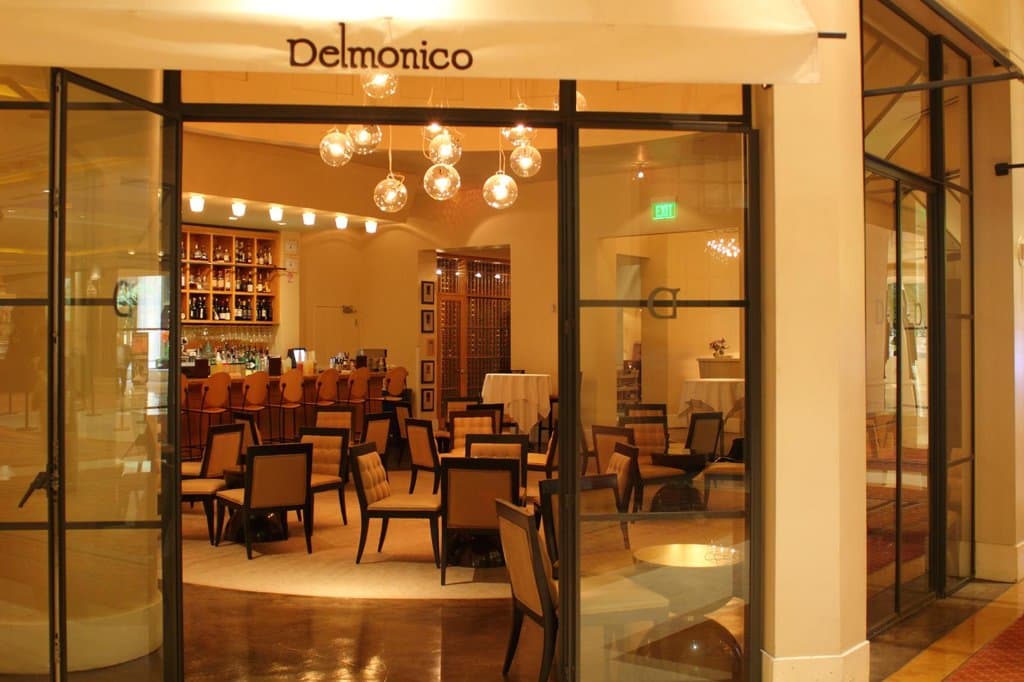 Exterior of Delmonico Steakhouse