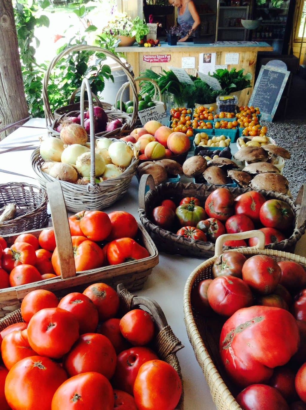 Tasty tomatoes from Moors End Farm