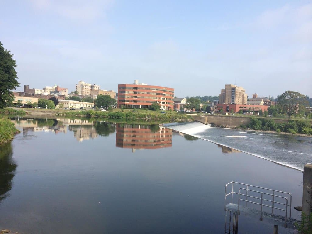 View overlooking Easton