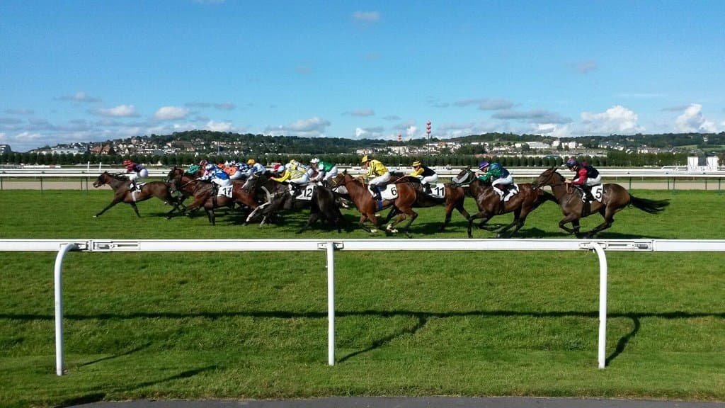 En pleine course !