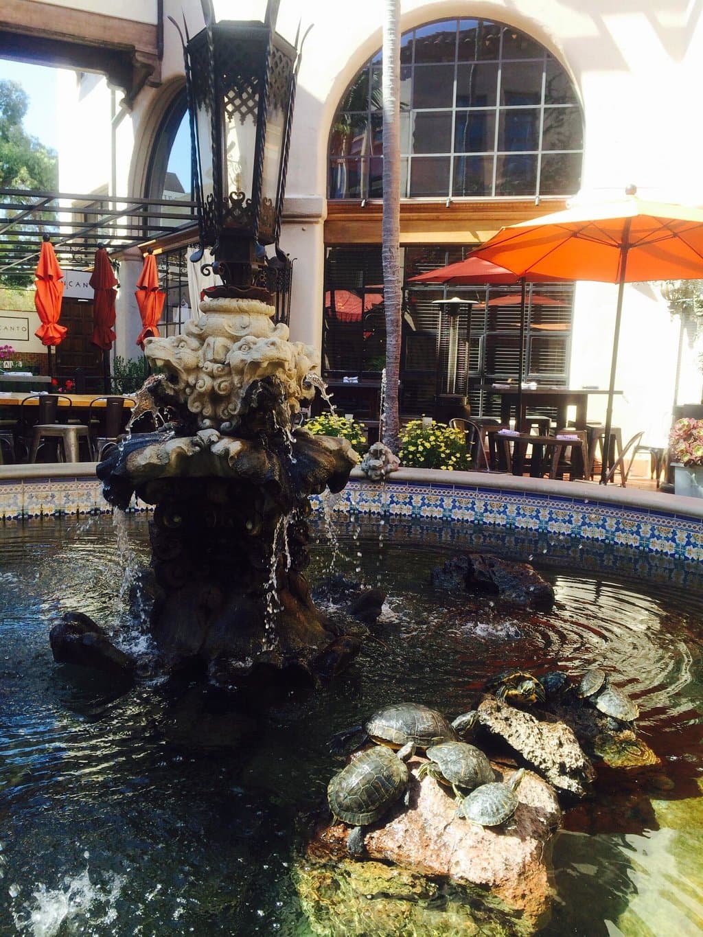 Central fountain