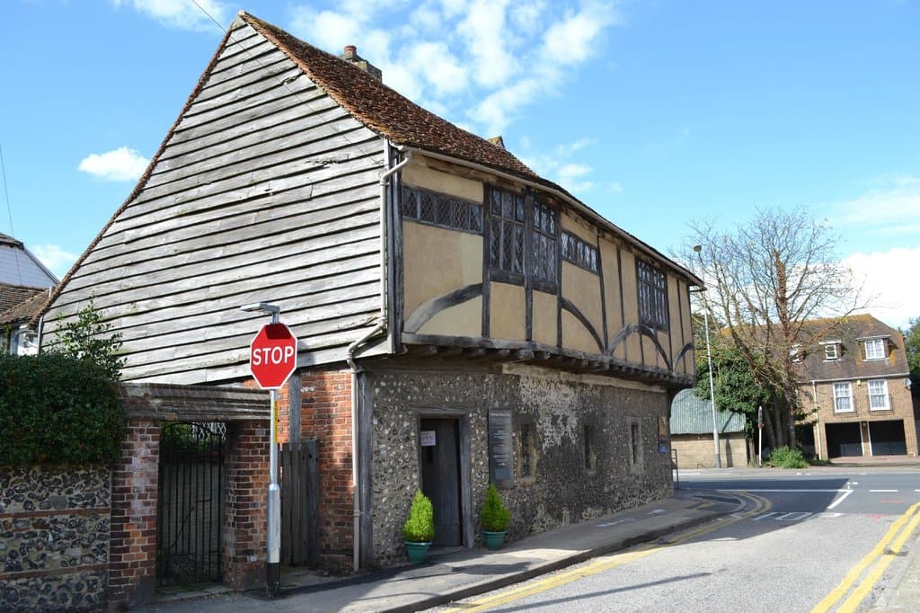 Maison Dieu from Water Lane
