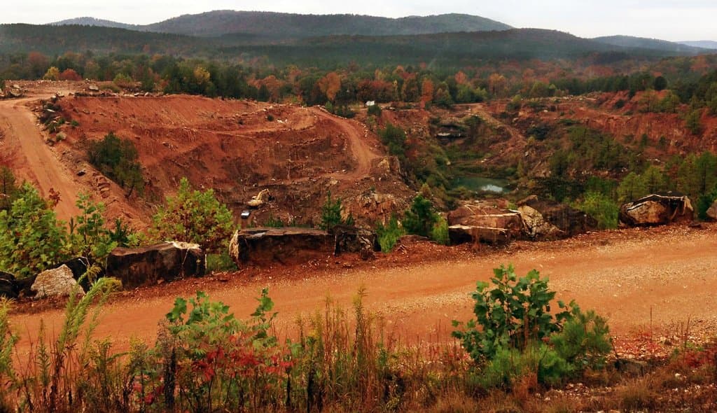 A view of our mine from the giftshop