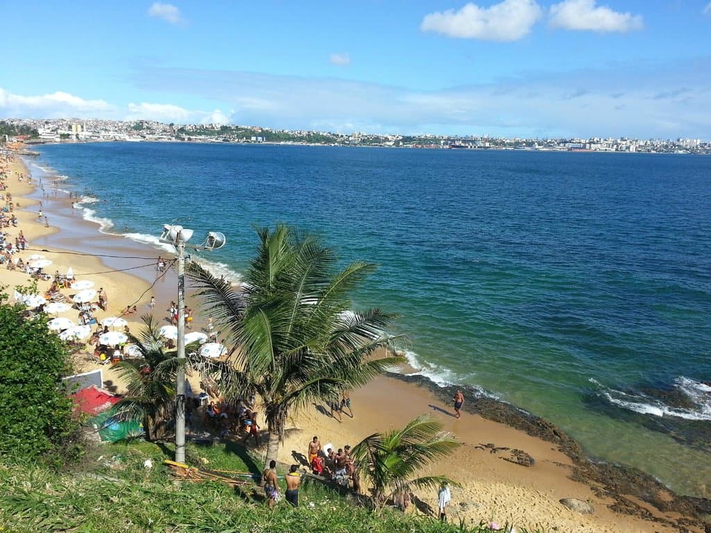 Praia da Boa Viagem vista do Forte Monte Serrat