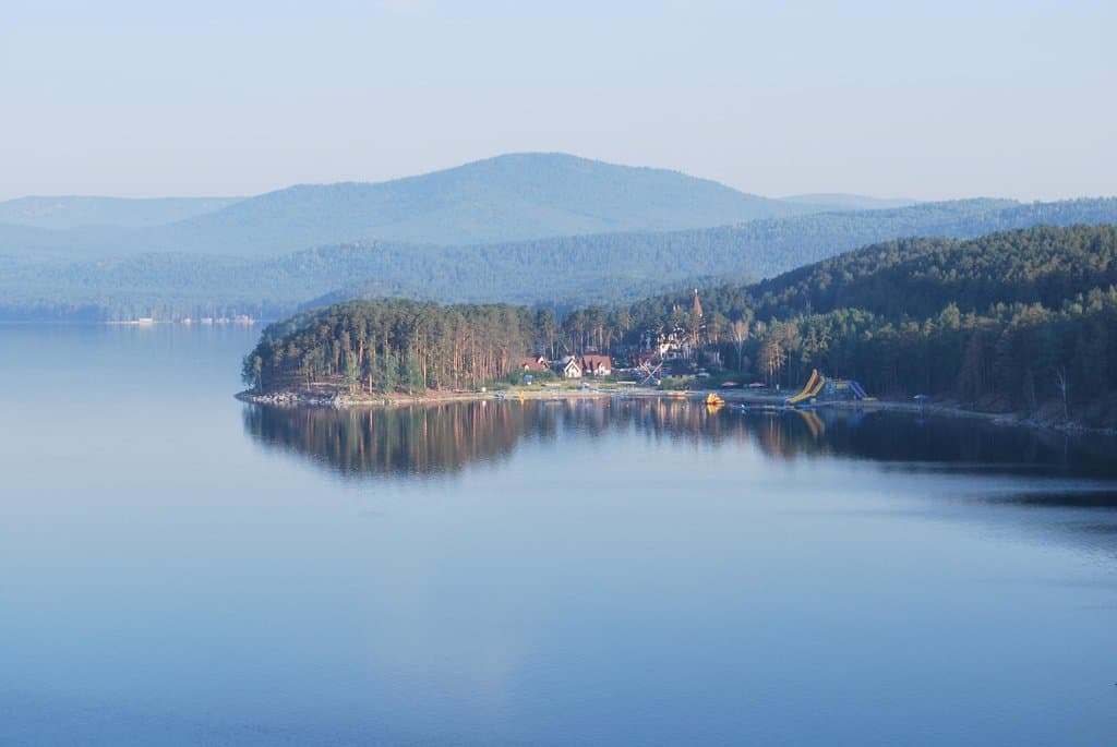 тургояк на рассвете