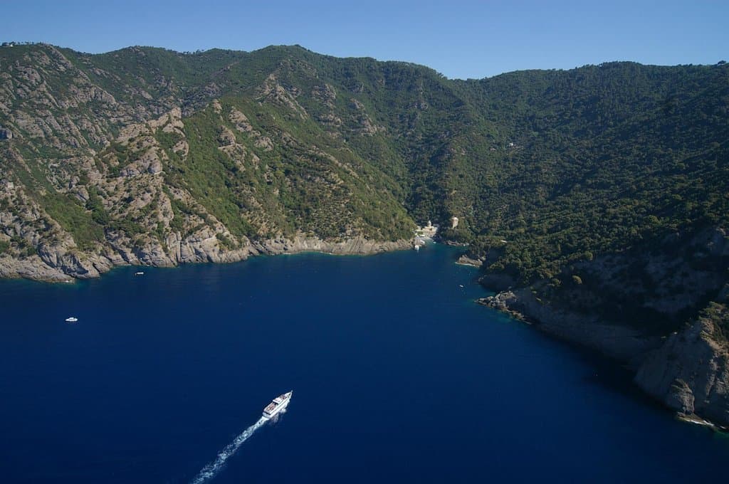 Ruta di Camogli Portofino Vetta Trailhead