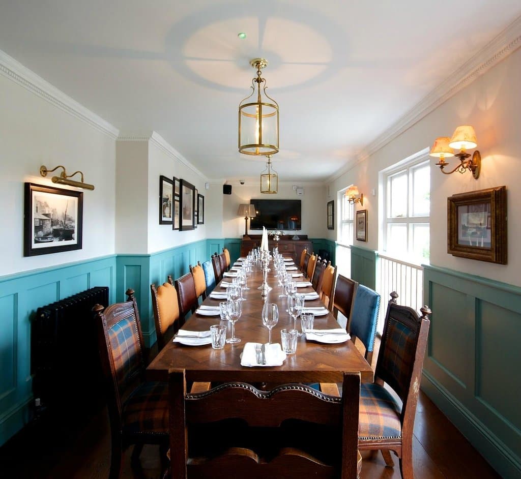 The Harrowden private dining room