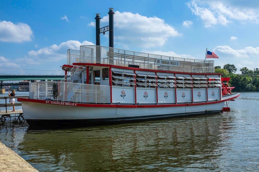 St Charles Paddlewheel Boat