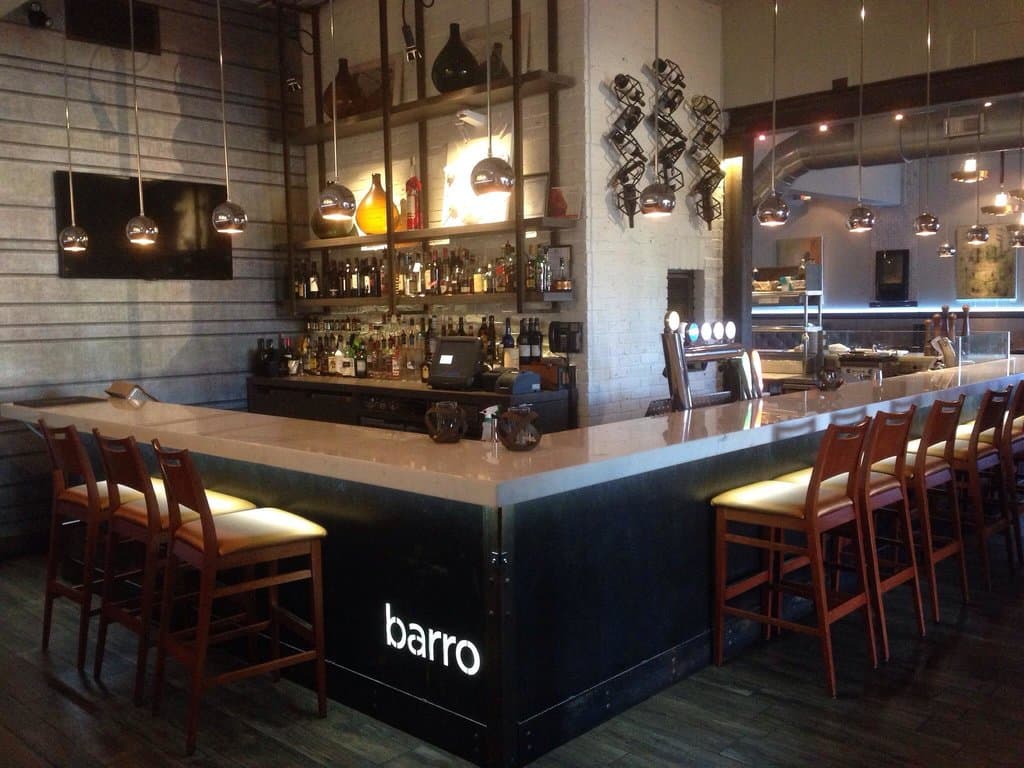 Bar area