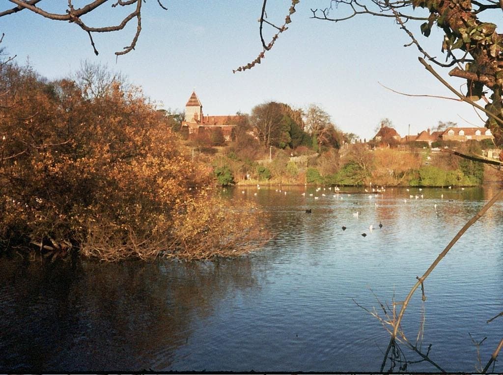Stonebridge Pond & Davington's 1153 Priory Church