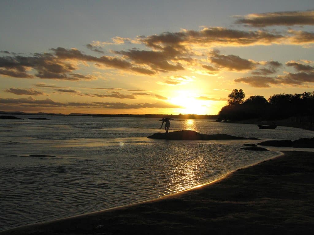Por do sol