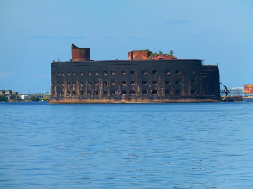 чумной форт по ходу экскурсии