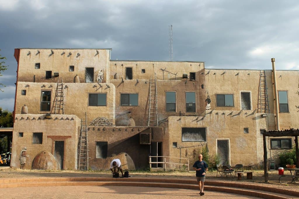 Outside of Cultural Center