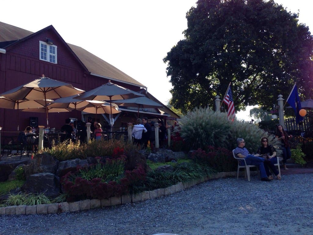 Very nice, plenty of tables and chairs were provided for the Flyers event weekend