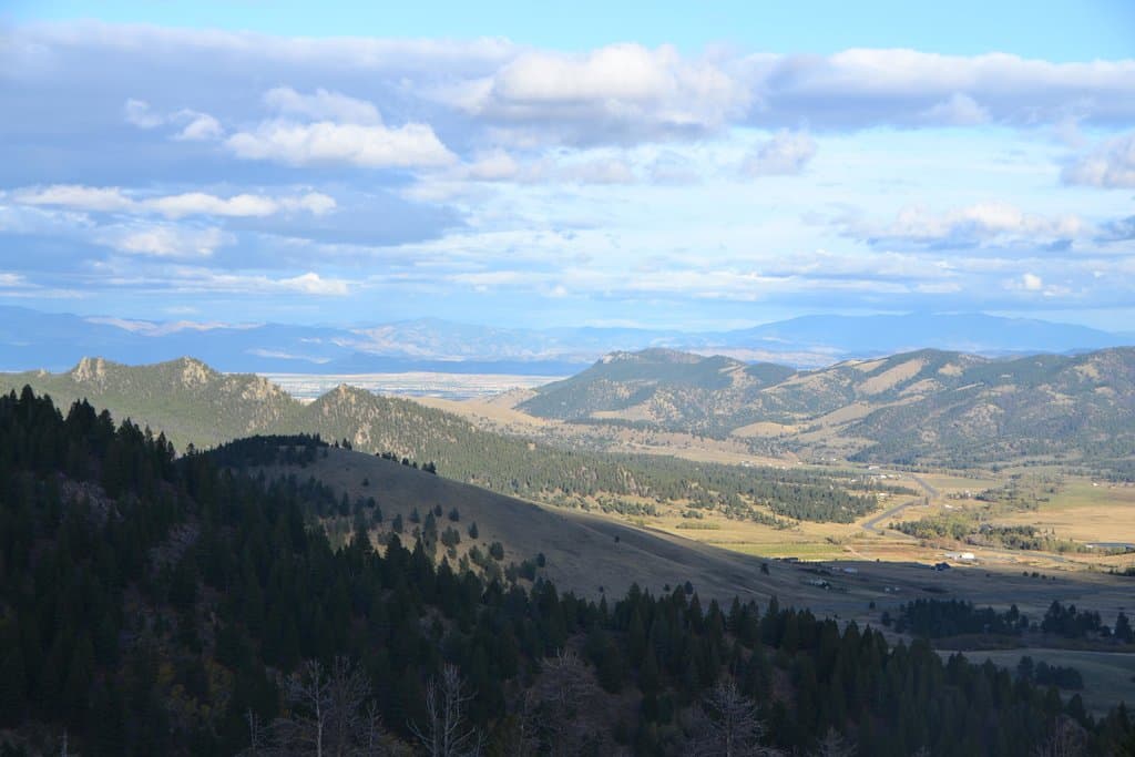 the view from the vista point
