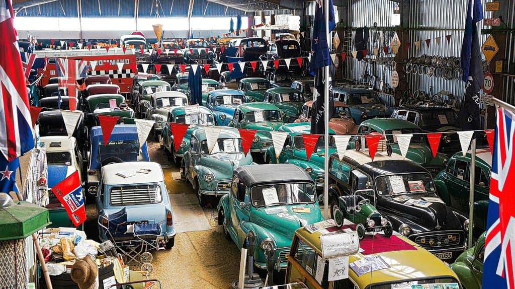 The main shed and some of our Morrie Minors