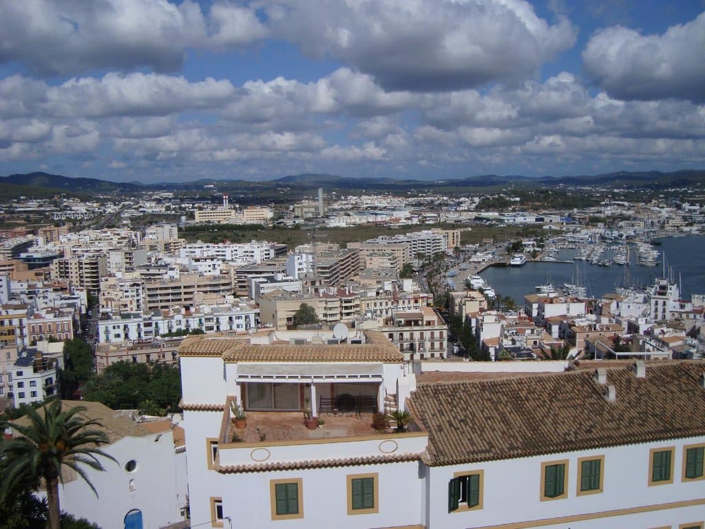 View from a window in the house