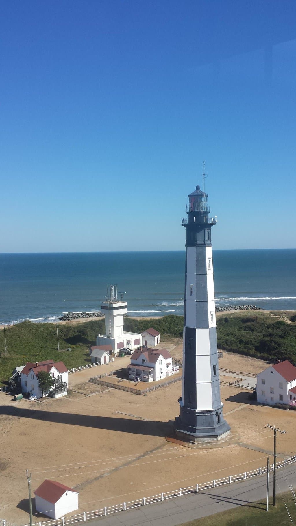 View from the top of the lighthouse