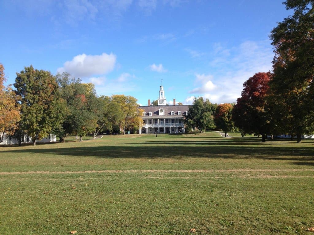 Commons, with photographer's back to