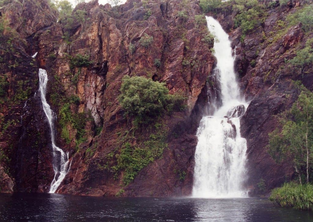 Водопады парка