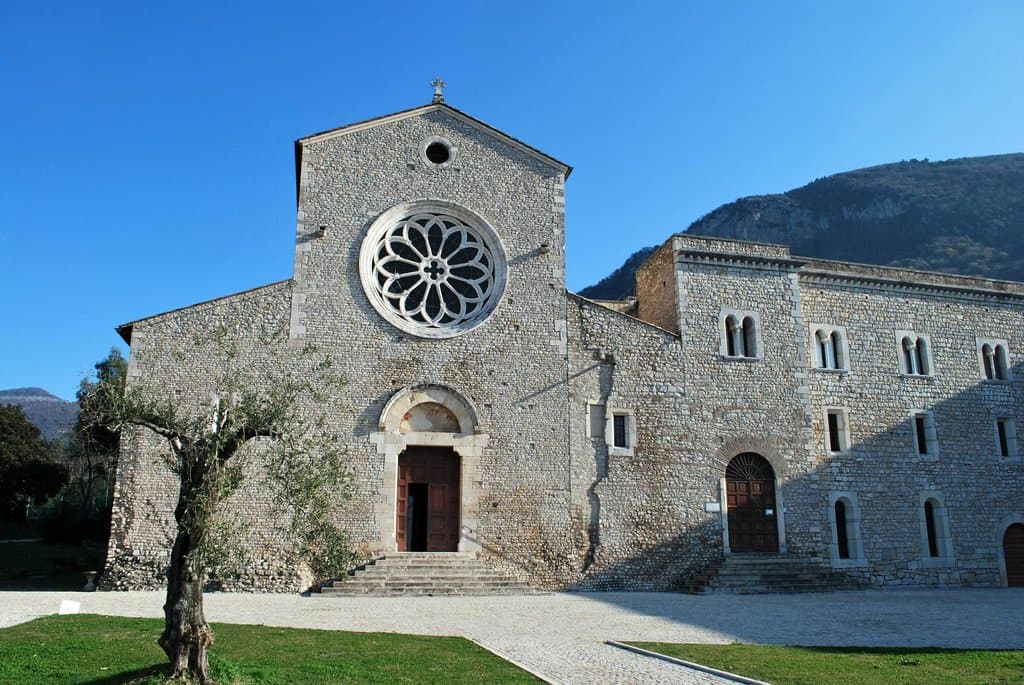 Esterno Abbazia di Valvisciolo