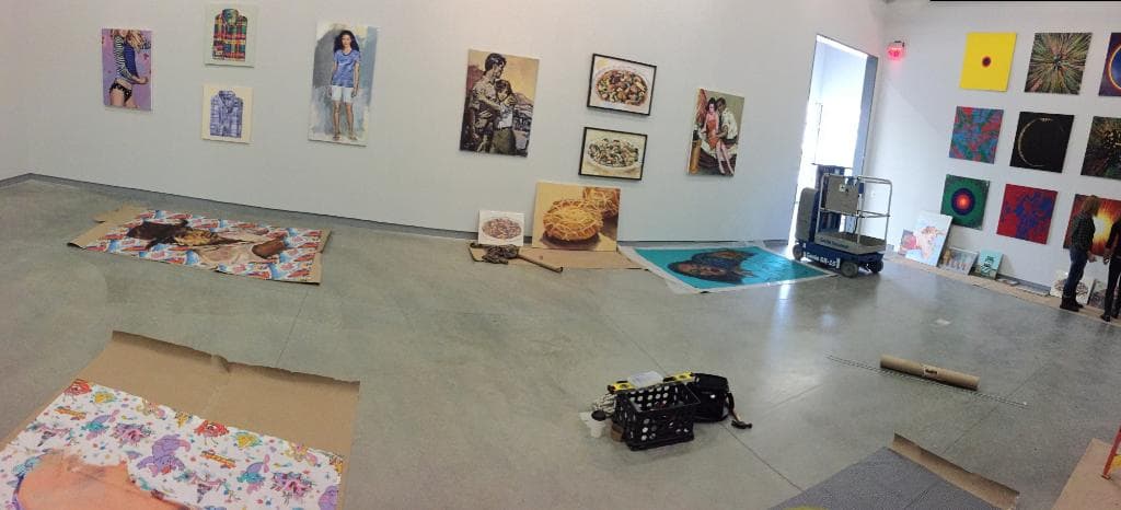 The Gallery just before opening....it looks good!