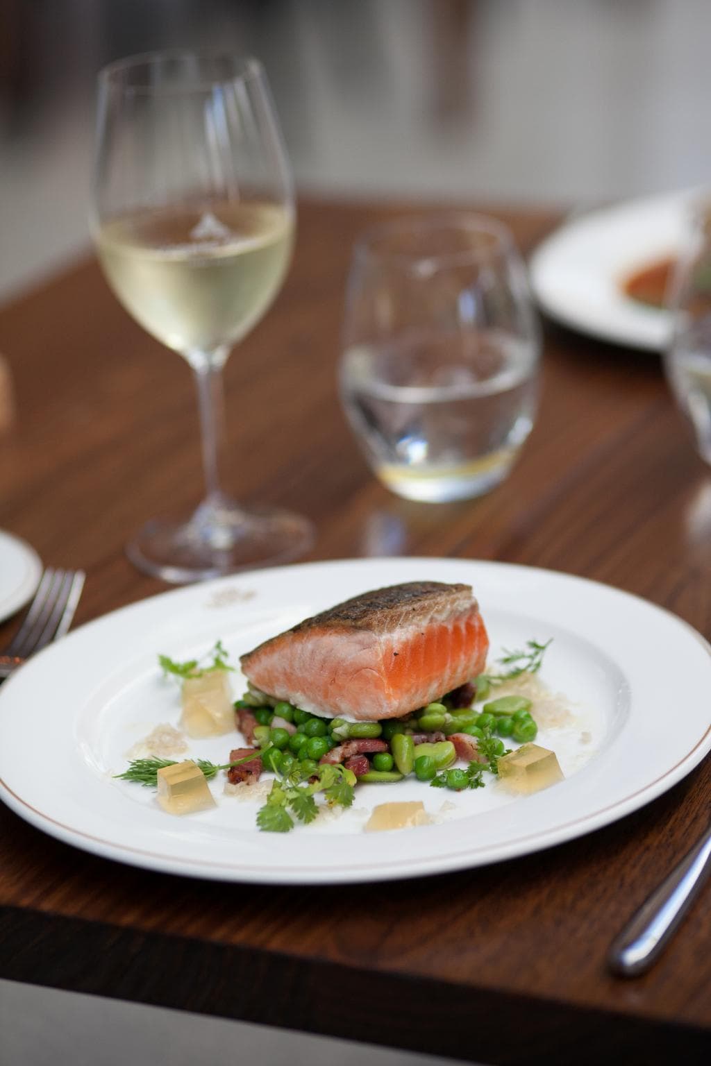 Salmon dish