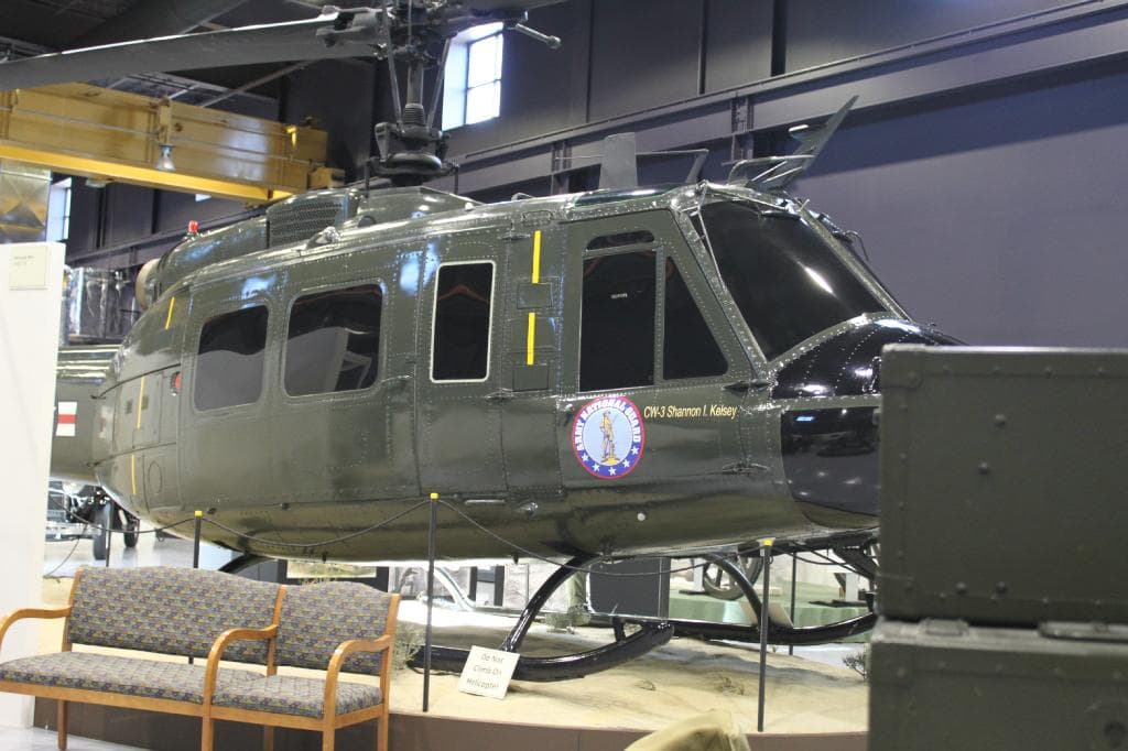 Visitors can get very close to these impressive machines.