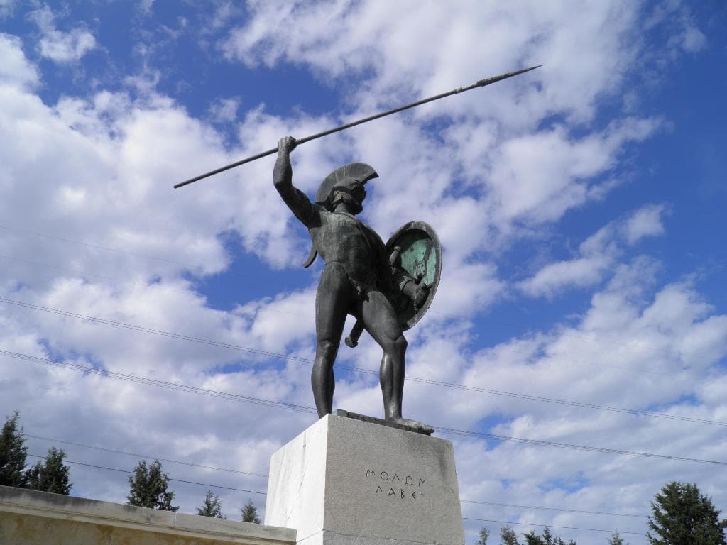 Thermopylae, Leonidas Monument
