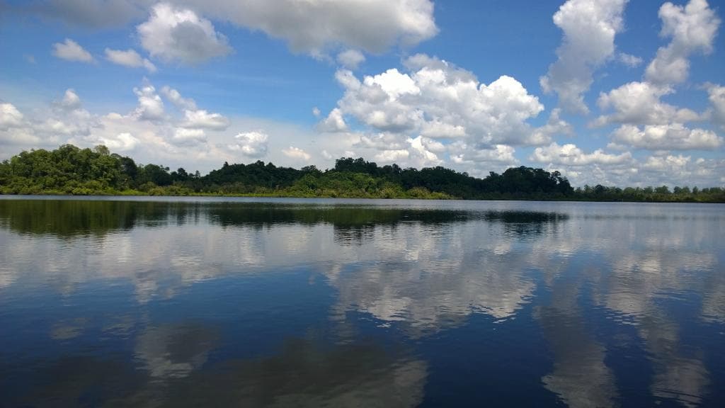 Huge Lake During High Water Level